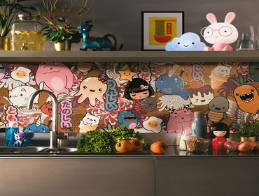 Immagine piastrelle cucina